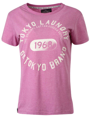 Tokyo Laundry Clarissa t-shirt in Purple