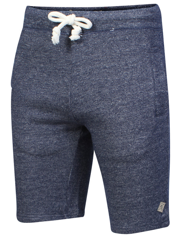 Cleaver Shorts in Navy Fleck  - Tokyo Laundry