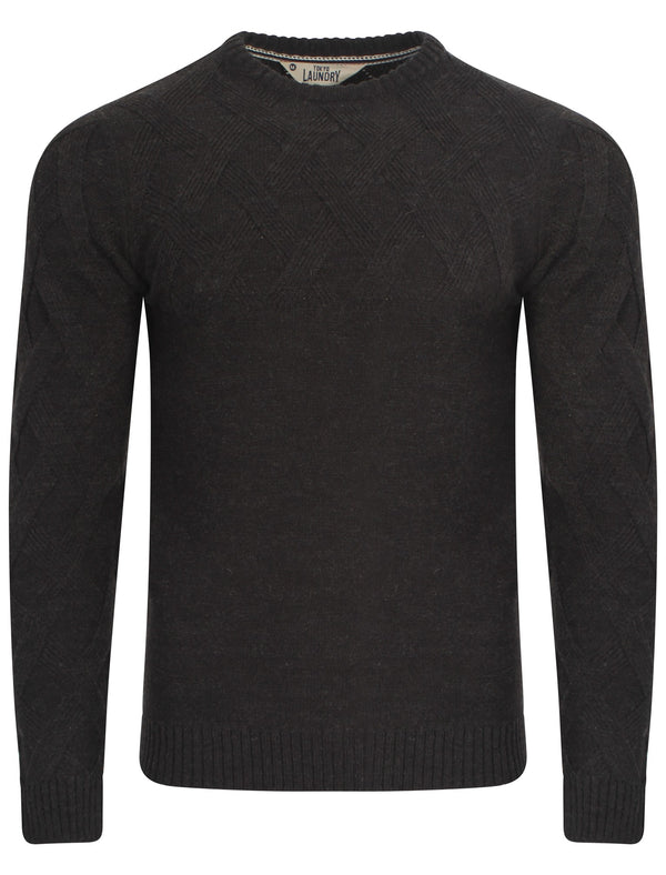 Tokyo Laundry Connolly dark grey jumper