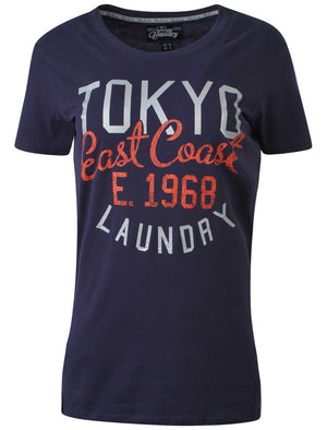 Tokyo Laundry Corrine Blue  t-shirt