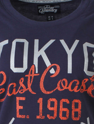 Tokyo Laundry Corrine Blue  t-shirt