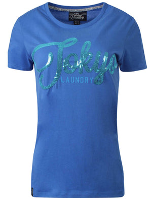 Tokyo Laundry Cristal Blue t-shirt
