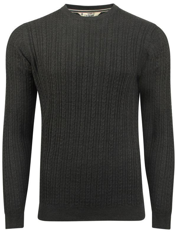 Tokyo Laundry Crompton charcoal jumper