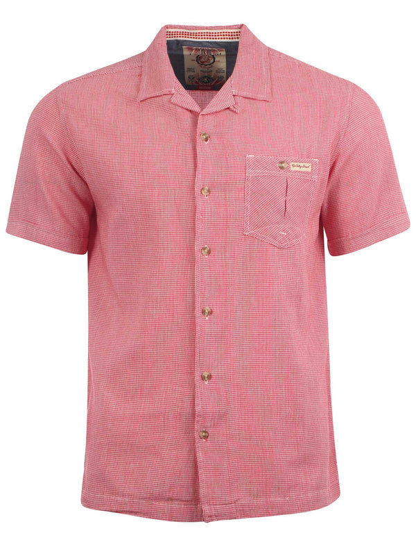 Tokyo Laundry Crusoe red Shirt