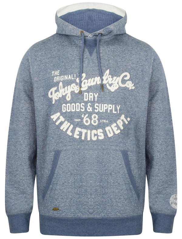 David Neppy Pullover Hoodie in Federal Blue - Tokyo Laundry