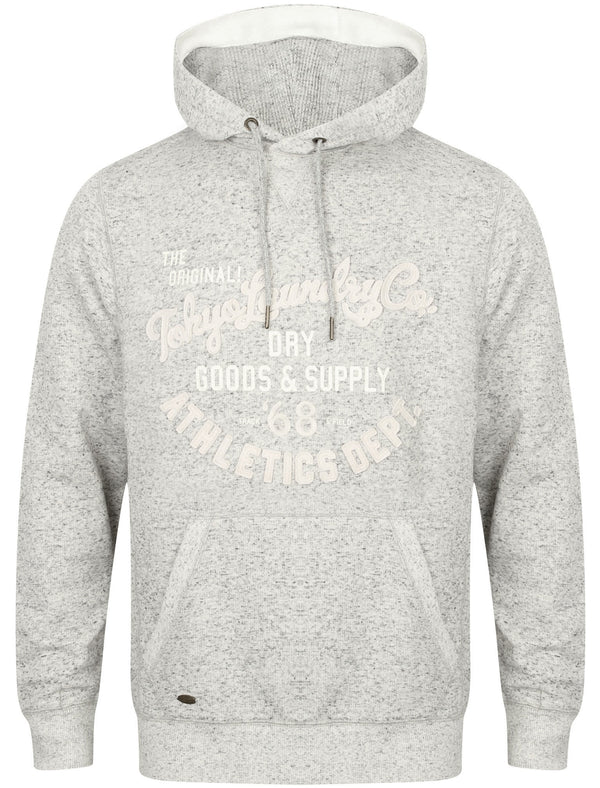 David Neppy Pullover Hoodie in Grey Marl - Tokyo Laundry