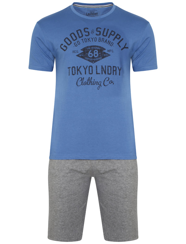 Duarte Lounge Set in Federal Blue - Tokyo Laundry
