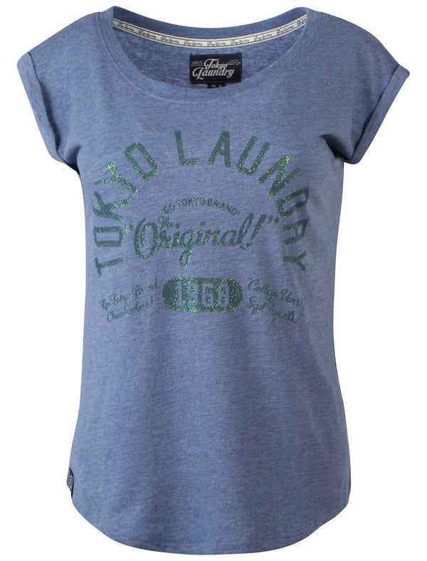 Tokyo Laundry Ebony Blue t-shirt