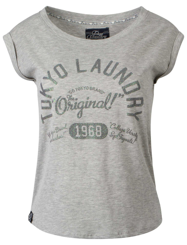 Tokyo Laundry Ebony Grey t-shirt