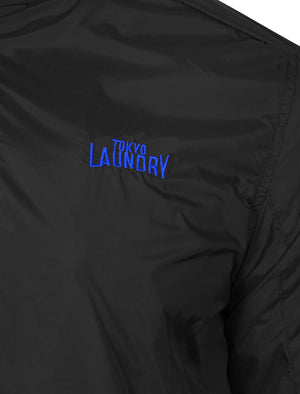 Encino Windbreaker Jacket in Black - Tokyo Laundry