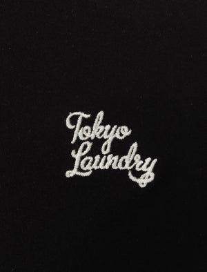 Essentials (3 Pack) Crew Neck Cotton T-Shirts In Jet Black / Bright White / Light Grey Marl - Tokyo Laundry