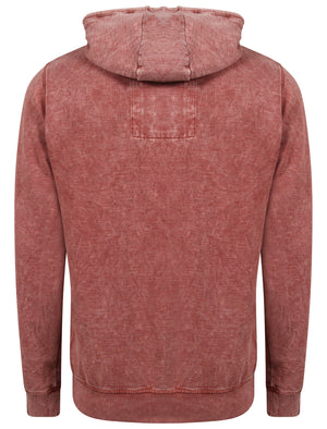 Exeter Bay Pullover Hoodie in Red Mahogany - Tokyo Laundry