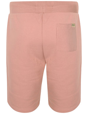 Falcon Brushback Fleece Jogger Shorts In Dusty Pink - Tokyo Laundry