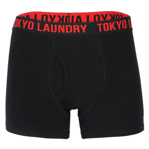 Falconberg (2 Pack) Boxer Shorts Set Tomato / Purple - Tokyo Laundry