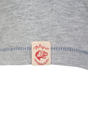 Fall Brook T-Shirt in Light Grey Marl - Tokyo Laundry