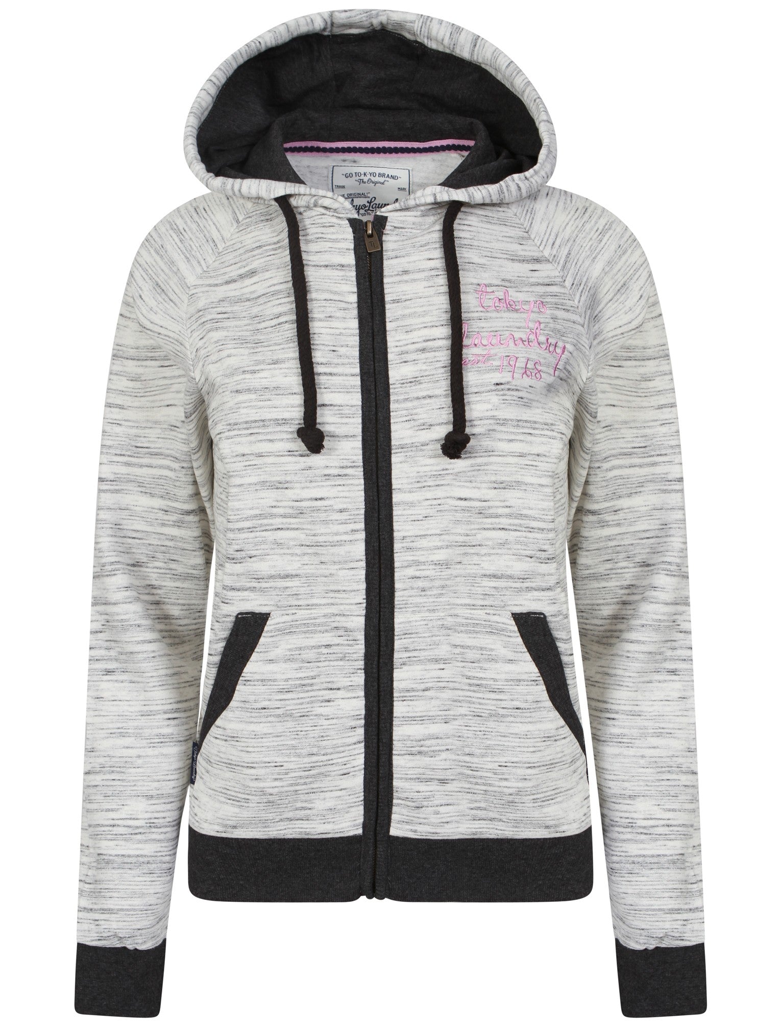 Farrah hooded fleece jacket top