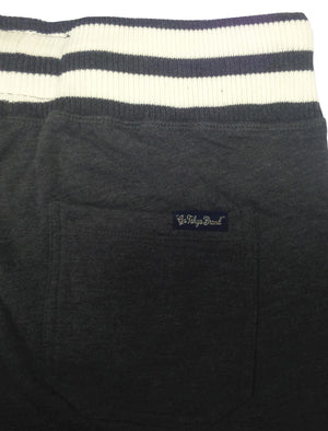Finchbrook Cuffed Joggers in Charcoal Marl - Tokyo Laundry