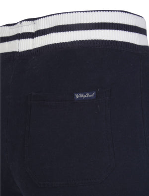 Finchbrook Cuffed Joggers in Dark Navy - Tokyo Laundry