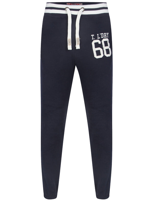 Finchbrook Cuffed Joggers in Dark Navy - Tokyo Laundry
