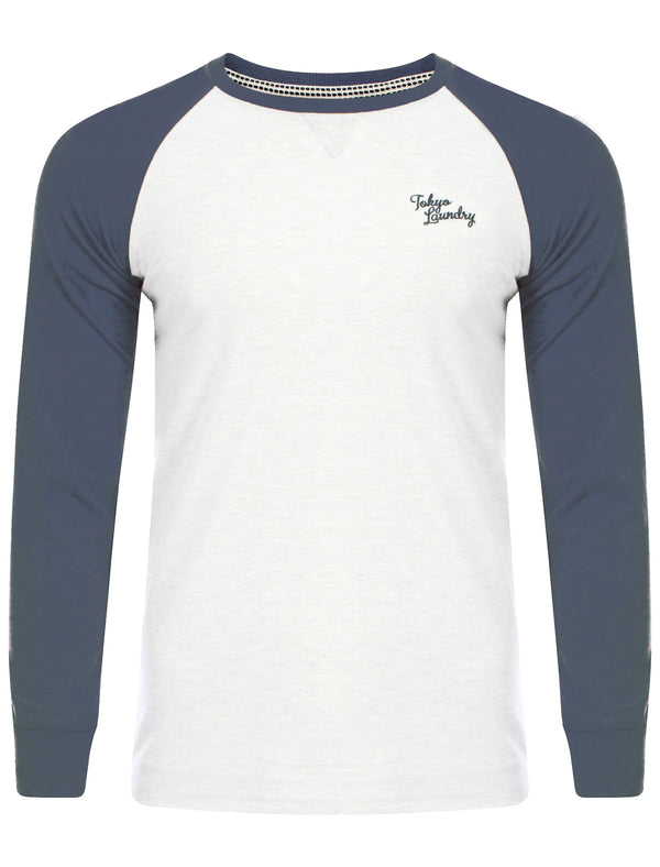 Fremont Cove Baseball Top in Vintage Indigo - Tokyo Laundry