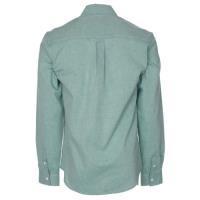 Fremont long sleeve chambray shirt in green - Tokyo Laundry