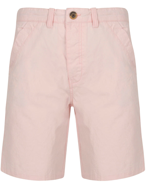 Ginak Essential Cotton Twill Chino Shorts in Blushing Pink - Tokyo Laundry