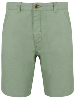 Ginak Essential Cotton Twill Chino Shorts in Green Bay - Tokyo Laundry