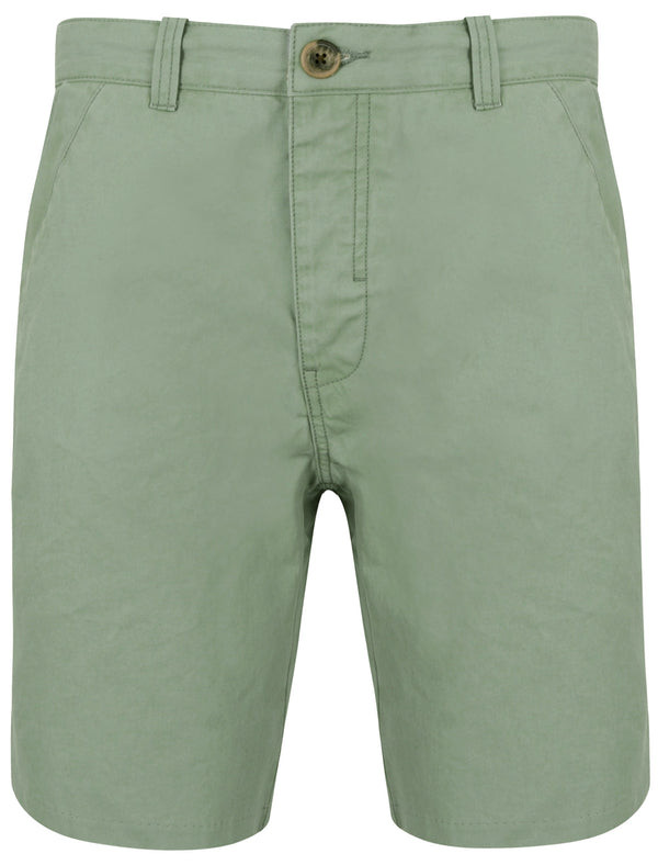 Ginak Essential Cotton Twill Chino Shorts in Green Bay - Tokyo Laundry