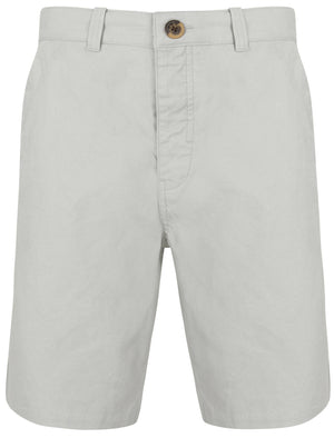 Ginak Essential Cotton Twill Chino Shorts in Mirage Gray - Tokyo Laundry