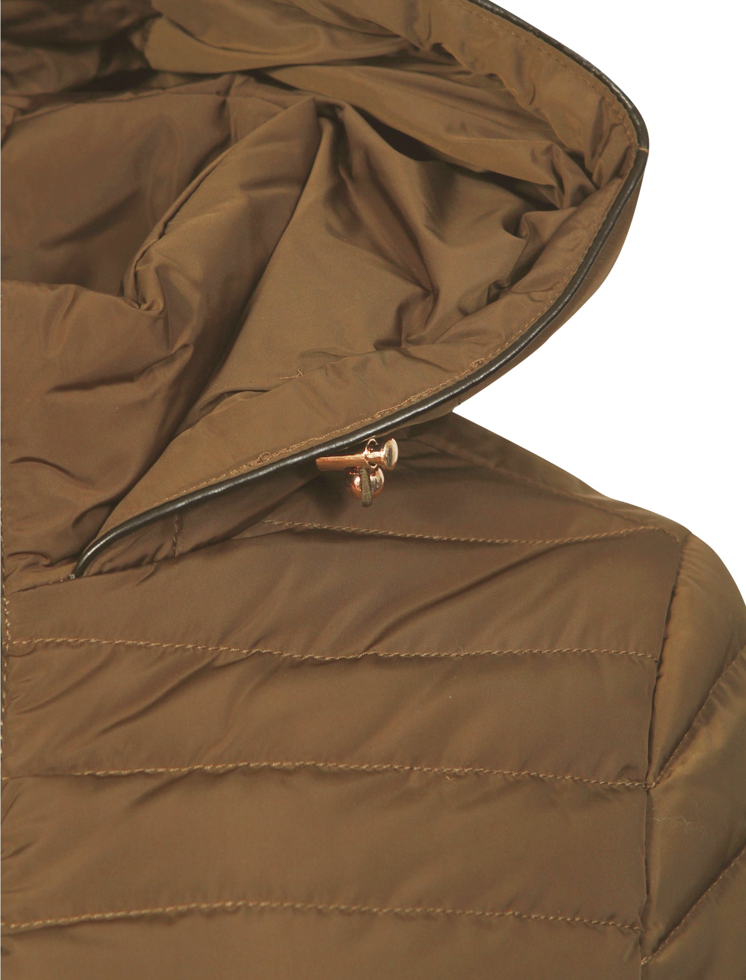 Ginger Quilted Hooded Jacket in Otter – Tokyo Laundry