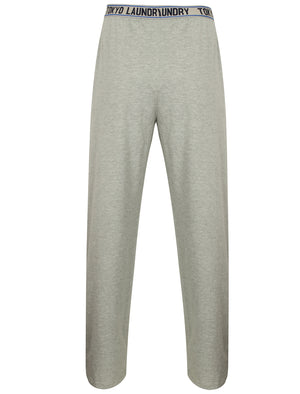 Granby Cotton Jersey Lounge Pants in Light Grey Marl Tokyo Laundry