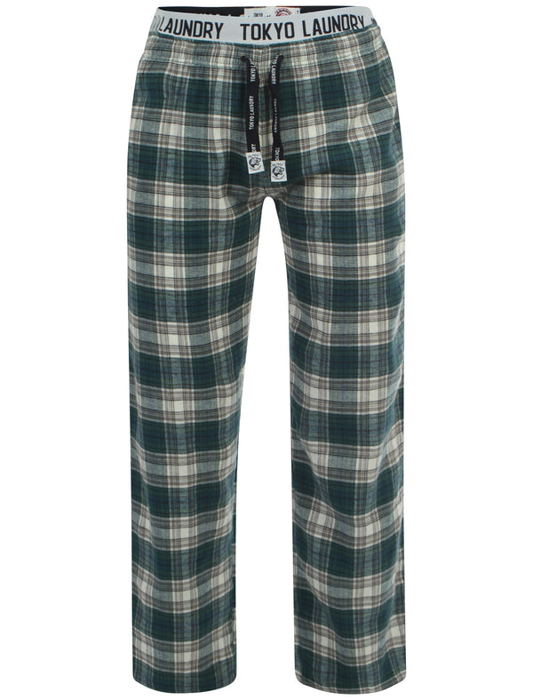 Tokyo Laundry Griffiths lounge bottoms in green