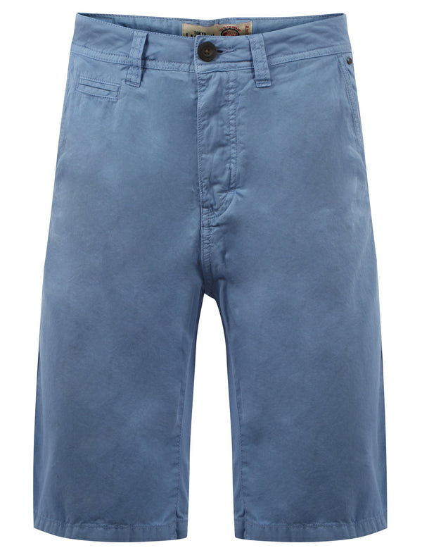 Tokyo Laundry Gustave Blue Chino Shorts