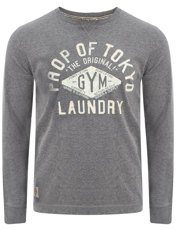 Tokyo Laundry Gym long sleeved top grey