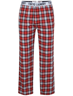 Half Moon Bay Lounge Pants in Red - Tokyo Laundry