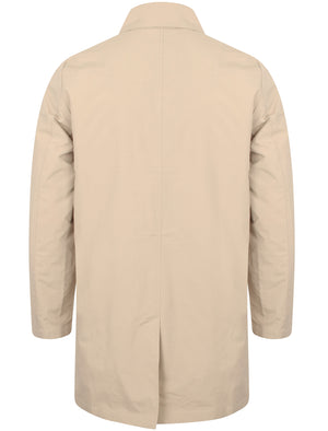Hallows Collared Trench Coat In Stone - Tokyo Laundry
