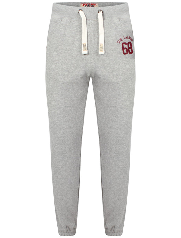 Hamberg Point Sweatpants in Light Grey Marl - Tokyo Laundry