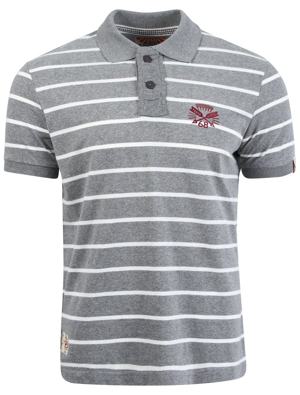 Tokyo Laundry Hanska grey polo shirt