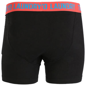 Harden (2 Pack) Boxer Shorts Set in Red Sky / Marble Blue - Tokyo Laundry
