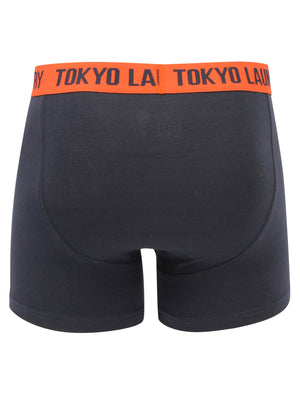 Haverfield 2 (2 Pack) Boxer Shorts Set Paprika / True Navy - Tokyo Laundry