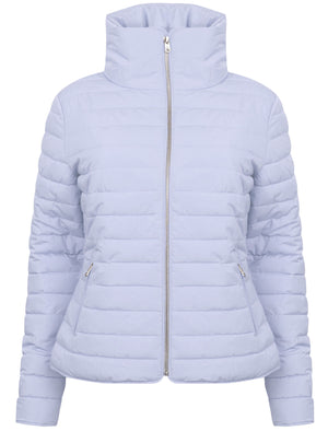 Honey 2 Funnel Neck Quilted Jacket in Heather - Tokyo Laundry