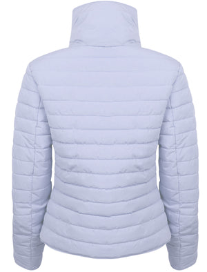 Honey 2 Funnel Neck Quilted Jacket in Heather - Tokyo Laundry