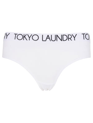 Jem (5 Pack) Assorted Briefs In Light Grey Marl / Jet Black / Bright White - Tokyo Laundry