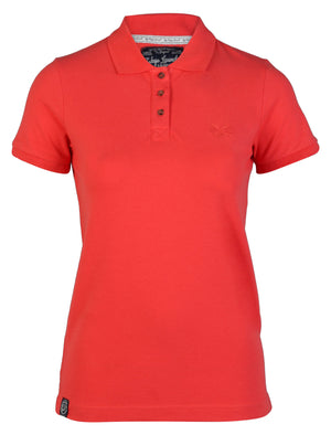 Tokyo Laundry Jessie Red Polo Shirt