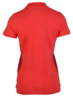 Tokyo Laundry Jessie Red Polo Shirt