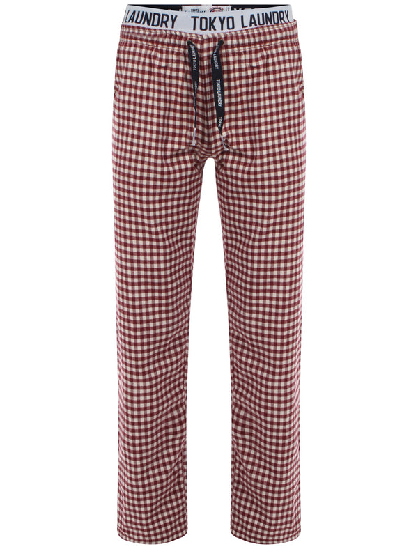Tokyo Laundry Johnston oxblood lounge bottoms