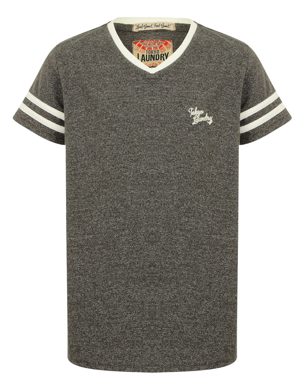 Boys K-Beaver Lake Grindle T-Shirt in Beluga Grey - Tokyo Laundry Kids