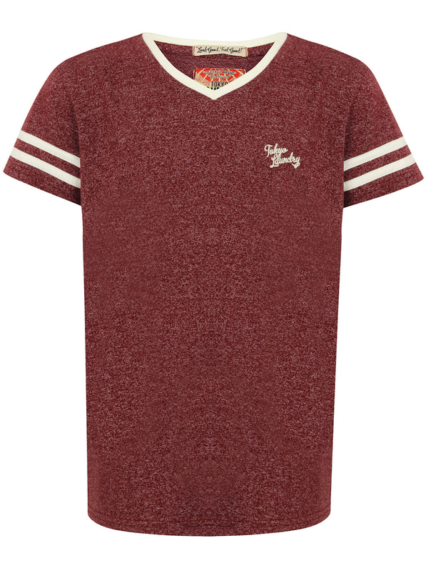 Boys K-Beaver Lake Grindle T-Shirt in Oxblood - Tokyo Laundry Kids