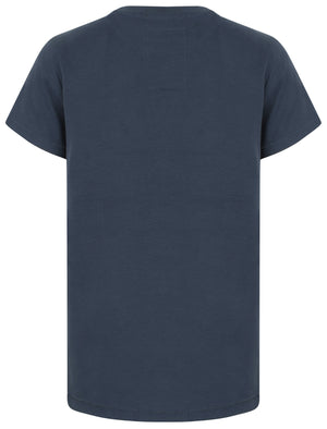 Boys K-Carrizo Springs Cotton T-Shirt In Dark Denim - Tokyo Laundry Kids