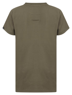 Boys K-Carrizo Springs Cotton T-Shirt In Dusty Olive - Tokyo Laundry Kids